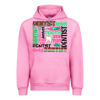 Fuchsia Pink dentist tooth Urban Hoodie - texasbilliewilder