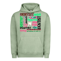 Pigment Oil Green dentist tooth Urban Hoodie - texasbilliewilder