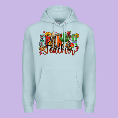 Spanish Teacher Premium Hoodie Designed By Zillion Design Studio