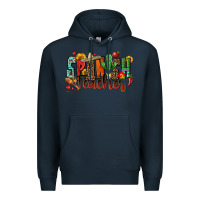Navy spanish teacher Premium Hoodie - Zillion Design Studio
