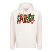 Pale Pink spanish teacher Premium Hoodie - Zillion Design Studio