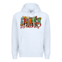 White spanish teacher Premium Hoodie - Zillion Design Studio