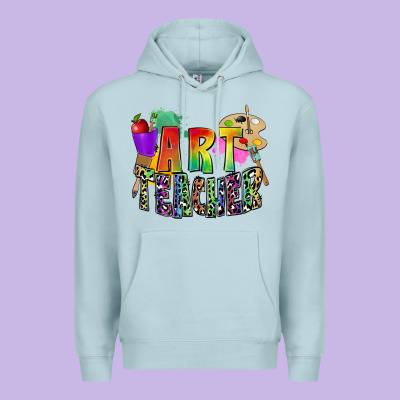 Art Teacher Premium Hoodie Designed By Zillion Design Studio