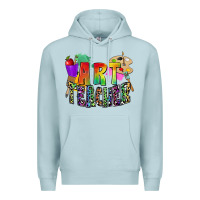 Blue Mist art teacher Premium Hoodie - Zillion Design Studio