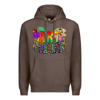 Coffee art teacher Premium Hoodie - Zillion Design Studio
