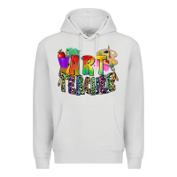 Dove Grey art teacher Premium Hoodie - Zillion Design Studio