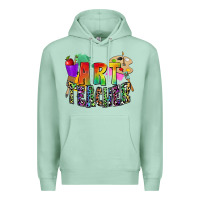 Seafoam art teacher Premium Hoodie - Zillion Design Studio