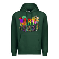 Sports Green art teacher Premium Hoodie - Zillion Design Studio