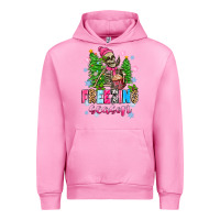 Fuchsia Pink freezing season skeleton Urban Hoodie - Zillion Design Studio