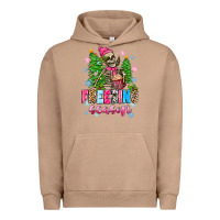 Pigment Burro freezing season skeleton Urban Hoodie - Zillion Design Studio