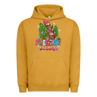 Pigment Peanut Butter freezing season skeleton Urban Hoodie - Zillion Design Studio