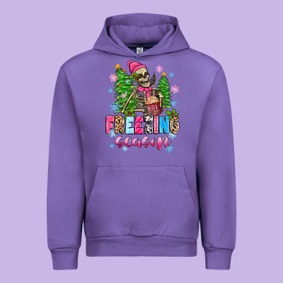Urban Hoodie freezing season skeleton