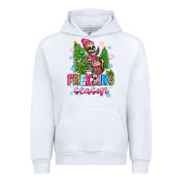 White freezing season skeleton Urban Hoodie - Zillion Design Studio
