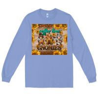 Colony Blue coffee time gnomies Long Sleeve Tee - BarkalooDesign