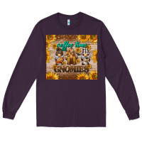 Plum coffee time gnomies Long Sleeve Tee - BarkalooDesign