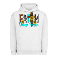 Pigment Lunar Rock faith over fear Urban Hoodie - texasbilliewilder