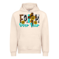 Sandshell faith over fear Urban Hoodie - texasbilliewilder