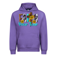 Tulip faith over fear Urban Hoodie - texasbilliewilder