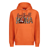 Carrot football nana with leopard Premium Hoodie - texasbilliewilder
