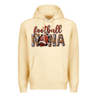Pina Colada football nana with leopard Premium Hoodie - texasbilliewilder