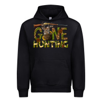 Black gone hunting western Urban Hoodie - texasbilliewilder