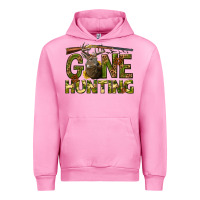 Fuchsia Pink gone hunting western Urban Hoodie - texasbilliewilder