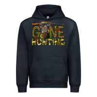 Navy gone hunting western Urban Hoodie - texasbilliewilder