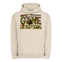 Pigment French Oak gone hunting western Urban Hoodie - texasbilliewilder