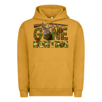 Pigment Peanut Butter gone hunting western Urban Hoodie - texasbilliewilder