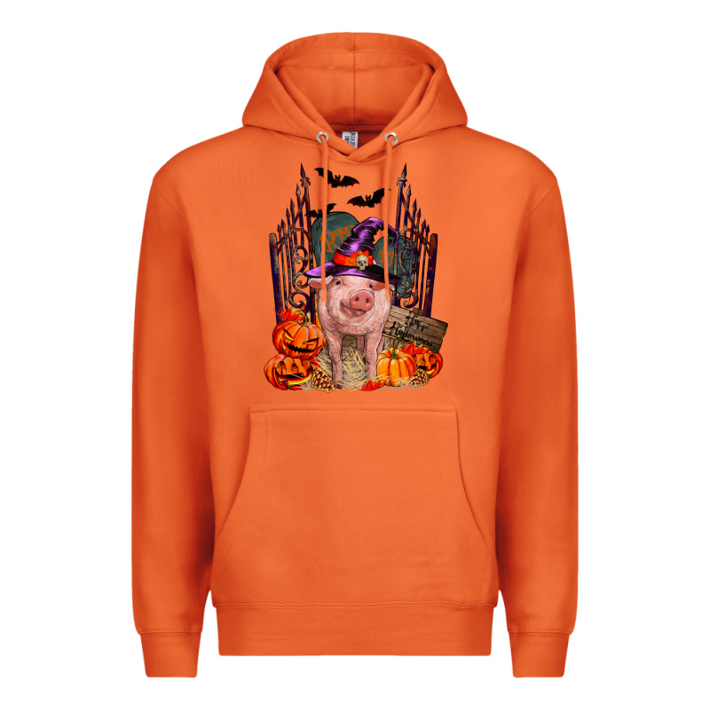 Pig Halloween Premium Hoodie by RanaPortraitStore | Teevron