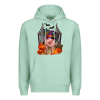 Seafoam Pig halloween Premium Hoodie - RanaPortraitStore