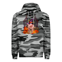 Slate Camo Pig halloween Premium Hoodie - RanaPortraitStore