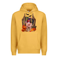 Pig Halloween Premium Hoodie | Teevron