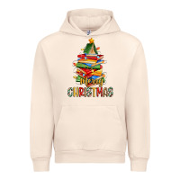 Sandshell book christmas tree merry christmas Urban Hoodie - Zillion Design Studio