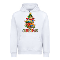 White book christmas tree merry christmas Urban Hoodie - Zillion Design Studio