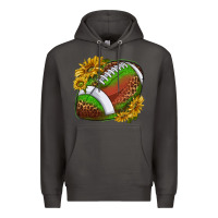Smoke footballwithsunflowers Premium Hoodie - texasbilliewilder