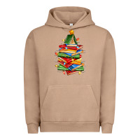 Pigment Burro book christmas tree Urban Hoodie - Zillion Design Studio