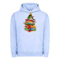 Pigment Grape Ice book christmas tree Urban Hoodie - Zillion Design Studio