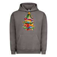 Pigment Tornado book christmas tree Urban Hoodie - Zillion Design Studio