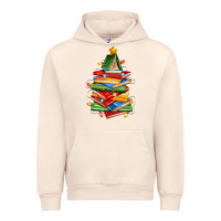 Sandshell book christmas tree Urban Hoodie - Zillion Design Studio
