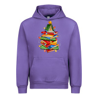 Tulip book christmas tree Urban Hoodie - Zillion Design Studio