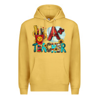 Antique Gold a  teacher Premium Hoodie - Zillion Design Studio