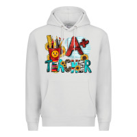 Dove Grey a  teacher Premium Hoodie - Zillion Design Studio