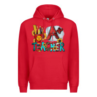 Red a  teacher Premium Hoodie - Zillion Design Studio