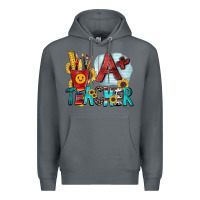 Rock a  teacher Premium Hoodie - Zillion Design Studio