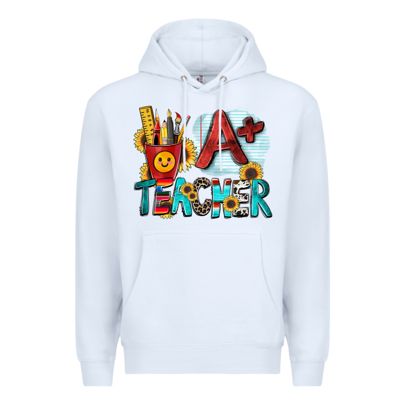 A  Teacher Premium Hoodie by Zillion Design Studio | Teevron