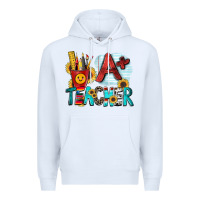 White a  teacher Premium Hoodie - Zillion Design Studio