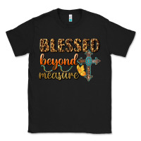 Black Blessed Beyond Measure Classic Tee - BundleAndBundleShop