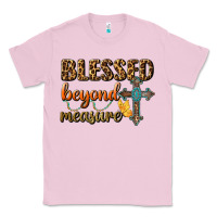 Bubblegum Pink Blessed Beyond Measure Classic Tee - BundleAndBundleShop