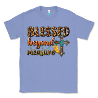 Colony Blue Blessed Beyond Measure Classic Tee - BundleAndBundleShop